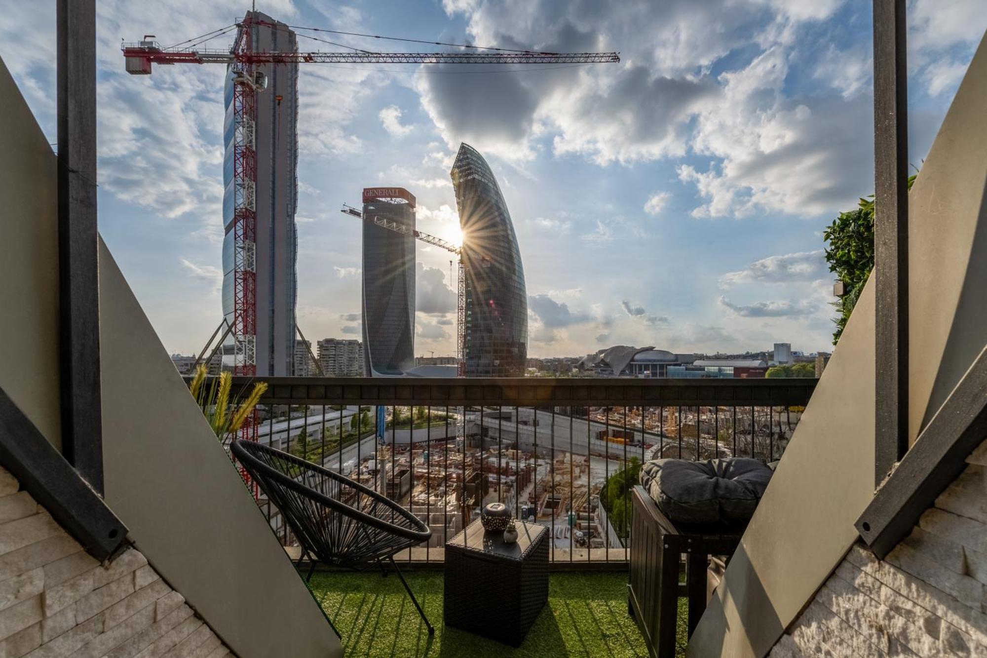 Luxury Skyview Suite - Citylife Apartment - Mico ميلان المظهر الخارجي الصورة
